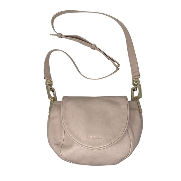 See by Chloe Lena Leather Messenger Bag - Pale/Light Pink - Crossbody - Picture 1 of 9